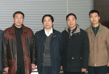 中國工程院院士、時任南京工業(yè)大學(xué)副校長徐南平訪問中圣