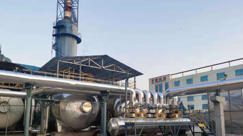 山東齊都藥業(yè)蓄熱器系統(tǒng)項(xiàng)目