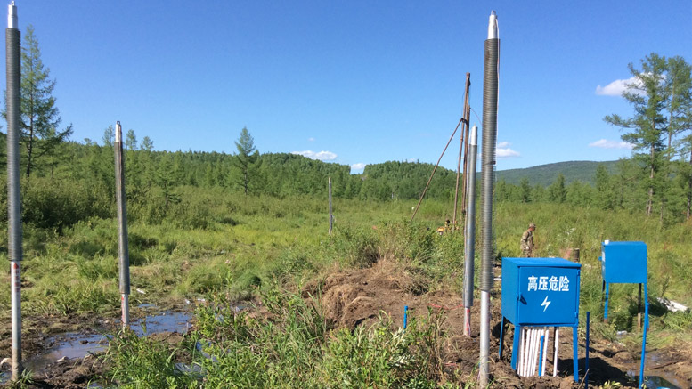 中俄原油管道工程